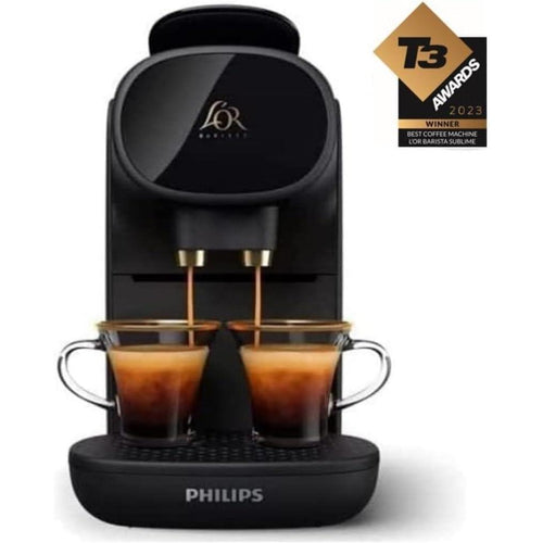 Philips L'OR Barista Sublime Double Shot Capsule Coffee Machine Black