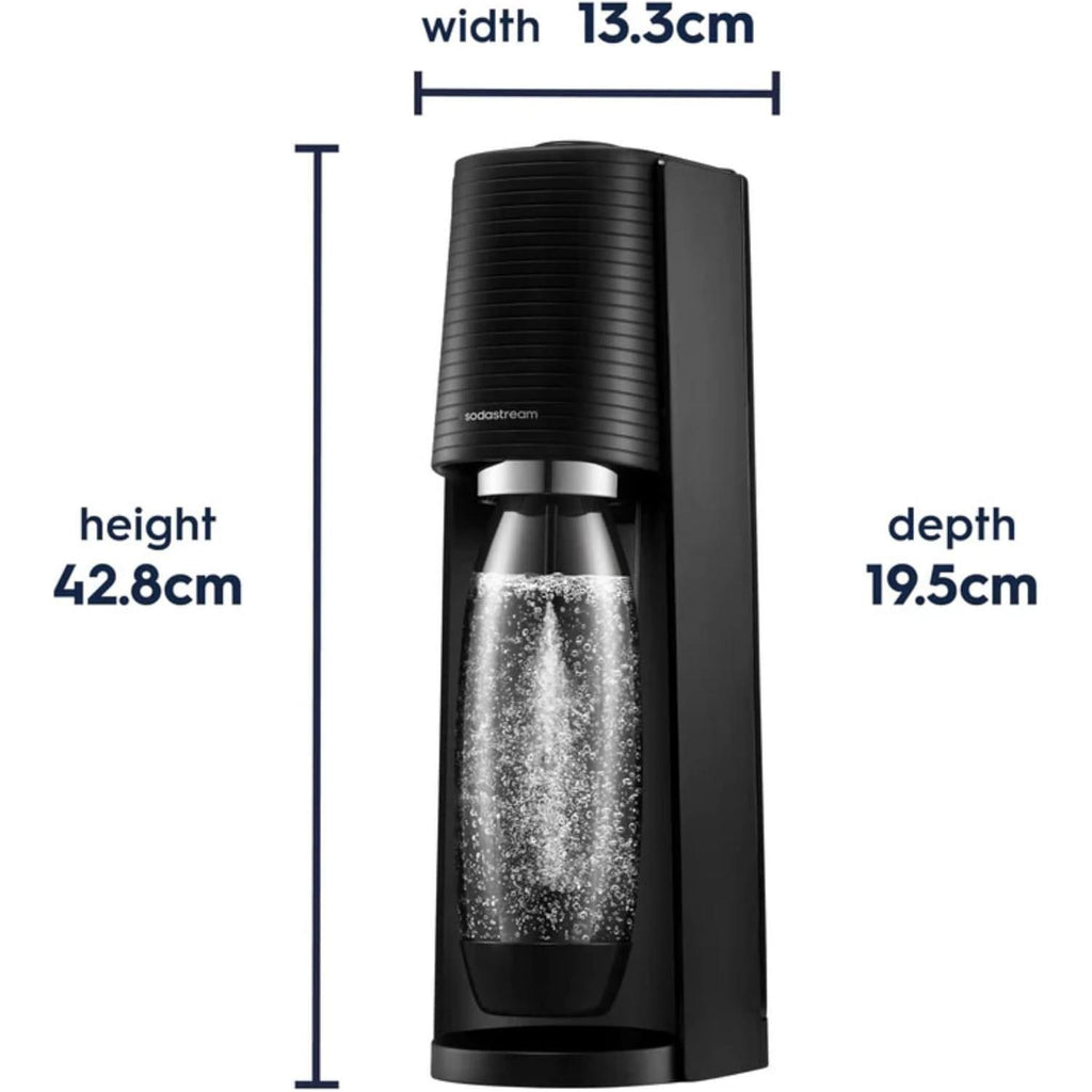 SodaStream Terra Sparkling Water Maker Machine with 60L CO2 Cylinder