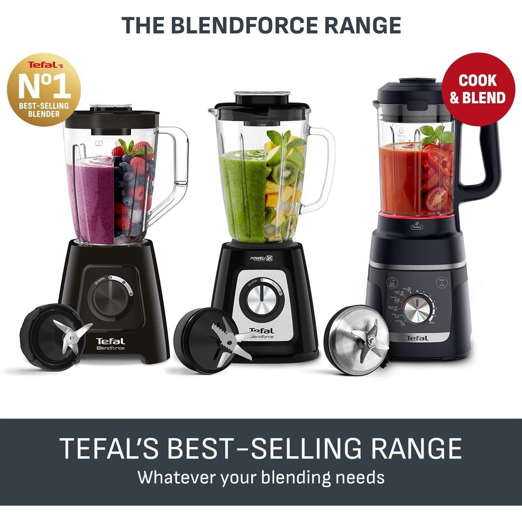 Tefal Blendforce Cook 1000W Soup Maker and Glass Jug Blender