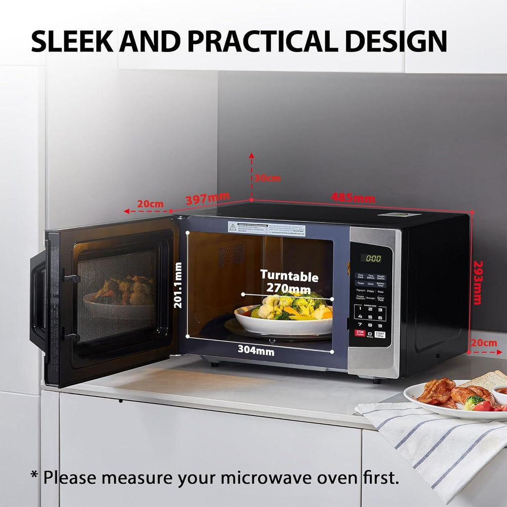 Toshiba 800W 23L Digital Microwave Oven with Express Cook Settings